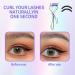 Eyelash Curler Metal Eyelash Curler Classic Lash Curler Professional Lash Curlers for Eyelashes Fits All Eye Shape for No Pinching or Pulling Long Lasting Curl (C) - Buy Online on GoSupps.com