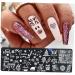 6-Piece Christmas Nail Art Stamping Kit - Snowflakes & Christmas Tree Designs for Festive Manicures - Buy Online on GoSupps.com