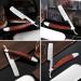 Premium Straight Razors for Men | Complete Straight Edge Shaving Kit with Wooden Handle & Strop | Perfect Gift - Buy Online on GoSupps.com
