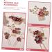 MAGICLULU 3 Sets Hairpin Chinese Decor Flower Hair Accessories Fringe Trim Pearl Hair Accessories Flower Slides Comb Wedding Hair Insert Comb Tiara Zinc Alloy Red Flowers Flower - Buy Online on GoSupps.com
