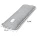 Rechargeable Electric Hot Water Bottle Hand Warmer Massager - 51x16cm Grey - Buy Online on GoSupps.com