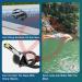 Findway Dry Snorkel Set for Adults - Anti-Fog Scuba Diving Mask with Wide View - Professional Snorkeling Gear in Black - Buy Online on GoSupps.com