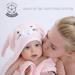 TBEZY Baby Hooded Towel | Ultra Soft Thick Cotton Bath Towel for Newborn (Bunny) Rabbit Design - Buy Online on GoSupps.com