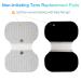 LotFancy TENS Unit Pads 4.3 x 6 - 4Pcs Large Butterfly Snap Electrode Pads - Buy Online on GoSupps.com
