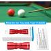 eSynic Professional Pool Cue Tips Shaper Set - 3 in 1 Tool for Billiard Cue, Accessories Gift - Red Color - Buy Online on GoSupps.com