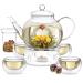 Taabloom Teblumen Kiste | Gourmet Tea Gift Set - 12 Floral Infusions in Elegant Tea Box | Perfect International Shipping - Buy Online on GoSupps.com