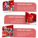 LALAFINA 10pcs Boxes Christmas Wrapping Carton Paper Food Containers Xmas Christmas Goody Boxes Shopping Bag 9X8.5X8.5cm Red - Buy Online on GoSupps.com
