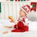 Forthcan Baby Christmas Knitted Sweater Romper Jumpsuit | Newborn Boys Girls Onesies Outfits 3-6 Months | Red-Reindeer - Buy Online on GoSupps.com