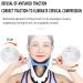 Roll Ruff Adjustable Cervical Vertebrae Traction Device - Neck Stretcher for Improved Posture & Medical Spine Care - Buy Online on GoSupps.com