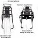 BABEIYXM Rear Bike Rack with Luggage Clip | Adjustable Aluminum Alloy | 55lbs Max Load | Easy Install | Disc Brake Compatible | Fits 24-29 Bikes - Buy Online on GoSupps.com