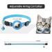 KOLACEN Reflective AirTag Cat Collar GPS Cat Collar with Adjustable AirTag Holder Bell Breakaway Buckle Compatible with Apple AirTag Anti-Lost Cat Tracker Collar for Cats Kittens Small Dogs (Blue) - Buy Online on GoSupps.com