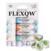 FLEXQW Nasal Sticks (4 Pack Variety) Essential Oils with Peppermint & Eucalyptus Inhaler Stick Energy Boost Portable Nasal Inhaler for Focus Sleep & Relaxation
