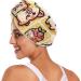 Super Absorbent Cute Pig Hair Towel 2 Pack - Quick Dry Hair Turbans for Women & Girls | International Shipping - Buy Online on GoSupps.com