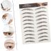 Beavorty 45 Sheets Waterproof Eyebrow Stickers Temporary Brow Tattoos Eyebrow Transfer Stickers 6d Template - Buy Online on GoSupps.com