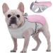 Kuoser cooling vest for dogs dog cooling coat for hot summer days breathable & reflective safety vest for small medium dogs cooling jacket for activities outside Training pink s rosa