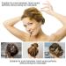 UooTach 200-Piece U-Shaped Hairpins | 6 cm Wavy Invisible Hair Clips for Girls & Salons - Black - Buy Online on GoSupps.com