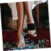 HEALEEP Big Toe Splint 2pcs Hallux Valgus Strap Orthopedic Bunion Foot Pad Black - Buy Online on GoSupps.com