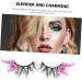AUTSUPPL 1 Pair Fake Eyelashes Sequin Lashes Drag Fluffy False Eyelashes Eyelash Adhesive Fluffy Fake Lashes Colored False Lashes Natural False Eyelashes Mermaid Eyelashes Crazy Fiber - Buy Online on GoSupps.com