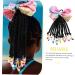 FRCOLOR Children's Dreadlocks Ponytail Hair for Braiding Braids Hair Extension Ponytail Hair Extensions Beaded Hair Extension Wig High Temperature Wire Extend Miss Bow Tie - Buy Online on GoSupps.com