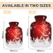 KCL Deci Hot Water Bottle with Cover - Red Christmas Tree 2L for Pain Relief & Heat Therapy Perfect Foot Warmer - Buy Online on GoSupps.com