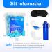 200Pcs Soft Foam Ear Plugs - Noise Cancelling Slow Rebound Disposable Earplugs for Sleeping Snoring Shooting Study Travel (Blue) - International Shipping Available - Buy Online on GoSupps.com
