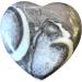 Steinfixx Large Gem Heart | Healing Crystal | Chakra & Massage Stone | Perfect Gift | Shell Jaspis - Buy Online on GoSupps.com