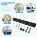 Alipis 1 Set Hanger Wall Mounted Coat Rack Robe Bathroom Door Hooks Wall Hooks Row Hook Storage Hook Towel - Buy Online on GoSupps.com