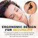 6 Pairs Reusable Silicone Ear Plugs - Noise Cancelling & Comfortable Hearing Protection for Sleep, Work, Study, Swimming, Concerts - Black - Buy Online on GoSupps.com
