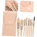 FRCOLOR 2 Sets Travel Makeup Blush Brush Highlights Hair Dye Kit Women Makeup Supplies Girls Eyeshadow Brush Face Beauty Tools Brush for Makeup Cosmetic Wood Miss Makeup Tools - Buy Online on GoSupps.com