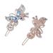 6 Pack Fancy Floral Butterfly Jeweled Hair Clips for Women and Girls - Buy Online on GoSupps.com