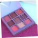 DOITOOL 2pcs 9 Makeup Palette Eye Shadow Bright Light 1 count (Pack of 1) Purplex2pcs - Buy Online on GoSupps.com