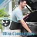 Dfynest Lower Lumbar Support Posture Corrector for Men and Women - Large Size with Removable Pad for Pain Relief, Scoliosis, Sciatica, Herniated Disc - Ideal for Heavy Weight Lifting Workouts - Buy Online on GoSupps.com
