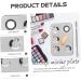 BESTYASH 1 Ensemble Palette de M lange Acier Inoxydable Spatule Kit Outil Cosm tique pour Fond Nail Art - Buy Online on GoSupps.com