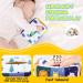 BKKE Montessori Baby Toys - Dinosaur Tissue Box with 8 Colored Cloth & 6 Crackling Papers for 18+ Months Girls - Buy Online on GoSupps.com