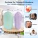 TaShow Ice Roller for Face - 2 Pack Silicone Massage Cube & Ice Mold for Brightening Pore Shrinking (Green & Purple) - International Shipping Available - Buy Online on GoSupps.com