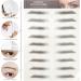  SOLUSTRE SOLUSTRE 12 Sheets Eyebrow Tattoo Stickers Waterproof Eyebrow Transfers Exfoliating Stickers for Women and Girls - Buy Online on GoSupps.com