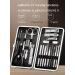Trimming nail clippers cutting pliers set single nail groove pedicure nail irritated dead skin pliers tool household tool 13pieceblack - Buy Online on GoSupps.com