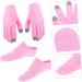 Beavorty 1 Set Gloves and Foot Mask Set Socks for Women Ladies Socks Womens Socks Women Gloves Mittens Lotion Gloves Overnight for Women Girl Child Fabric Pink Hand Mask Moisturizing 20.00X15.00X1.20CM - Buy Online on GoSupps.com