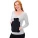 FiNeWaY 2L Hot Water Bottle Body Warmer with Pocket for Pain Relief | Knitted Black | Back, Neck, Shoulder, Leg Arthritis Relief - Buy Online on GoSupps.com