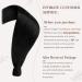 Hetto Remy Real Hair Ponytail Extensions - Black Braid & Wrap Around 50cm 100g - Buy Online on GoSupps.com