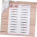 FRCOLOR 2pcs 3d Eyebrow Stickers 3d Stickers Waterproof Suit Stick on Brows Transfer Stickers 4d Bionic - Buy Online on GoSupps.com