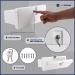 Five Oceans Lockable Boat Glove Box with 2 Keys - High-Impact UV-Resistant White ABS Plastic | FO2894 - Buy Online on GoSupps.com