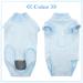 Hjumarayan Dog Body for Post-Op Bitches - Breathable Castration Suit for Small to Large Dogs - Sky Blue - Buy Online on GoSupps.com