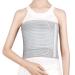 GUANAI Broken Rib Brace, Chest Wrap Belt for Men & Women, Breathable Rib Injury Binder Belt for Ribs Support, Cracked, Sternum Injuries or Dislocated Ribs Protection, Compression and Support(Medium)