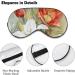 Watercolor Tulips & Lily Flower Sleeping Mask | Soft Adjustable Eye Mask for Men & Women | Perfect Gift for Mother's Day - Light Blocking Sleep Blindfold - Buy Online on GoSupps.com