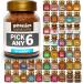 Beanies Flavoured Instant Coffee Pick Any 6 Jars (50g) from 38+ Blends Inc. Chai Latte Decaf Coffee Nutty Hazelnut Mocha Creamy Caramel Amaretto Almond double chocolate mince pie