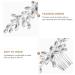 Beaupretty Girls Hair Accessories Hair Clips for Girls Hair Jewelry Bride Headpieces for Wedding Rhinestone Side Comb Rhinestone Hair Clips European and American Decorate Alloy Women's - Buy Online on GoSupps.com