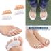 Magik 2 Bunion & Hammer Toe Straightener Splint - 4 Pairs (White+Nude) - Buy Online on GoSupps.com