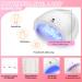 Clara Colors Gel Nail Polish Set with UV Light - 12 Nude Pink Shades & Tools | Perfect Starter Kit for Beginners | Glossy & Matte Top Coat Included - Buy Online on GoSupps.com