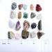JSDDE Mineral Rock Variety Tumbled Rough Gemstone Meteorite Fragment Healing Energy Crystal Collection Box (20 pcs Rough Mini Stones Kit) - Buy Online on GoSupps.com
